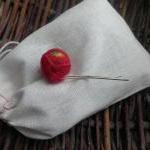 Wool Hair Pins, Bobby Pin With Wool Accents. Hair..