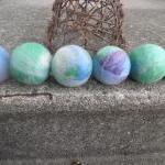 Wool Dryer Balls, Lavender Filled Wool Balls. Set..